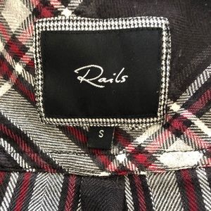 Rails Tops - Rails Soft Plaid Flannel Checkered Button Up A1 Rails Tops - Rails Soft Plaid Flannel Checkered Button Up A1